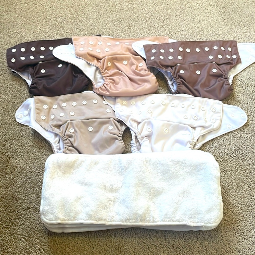 Nora’s Nursery cloth diapers
